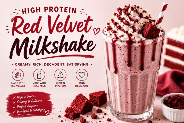 Red Velvet Milkshake Recipe