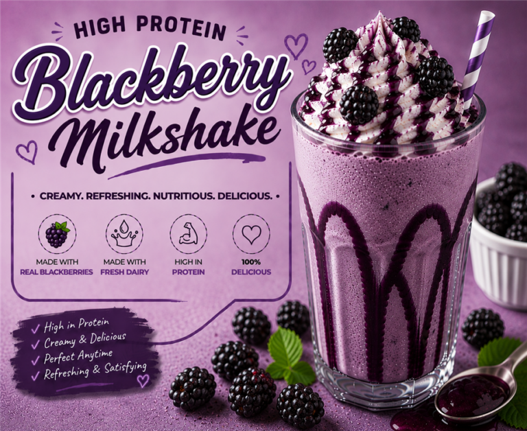 Blackberry Milkshake