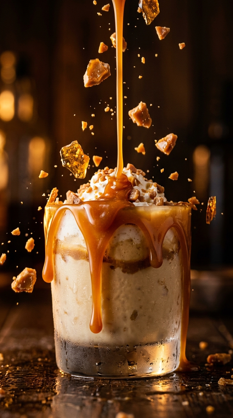 Butterscotch Milkshake - detail view