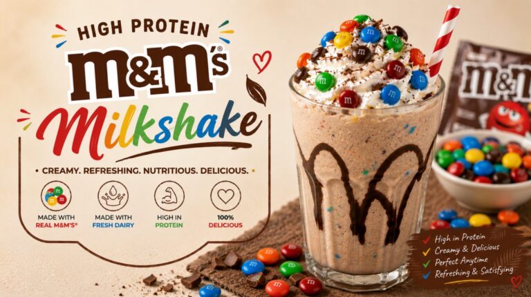 Colorful & Crunchy Rainbow Candy Chocolate Milkshake in 5 Minutes