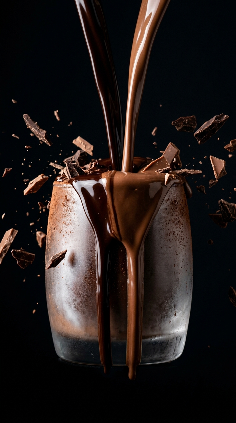 Double Chocolate Milkshake - detail view