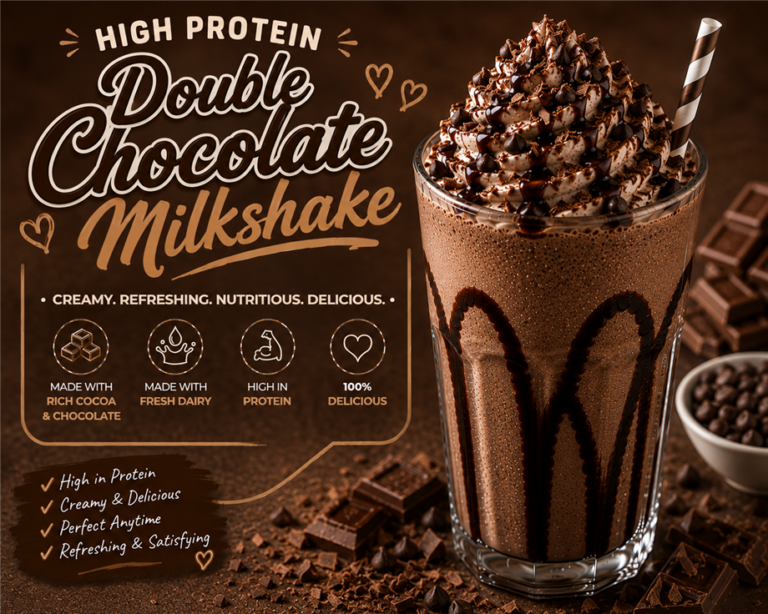 Double Chocolate Milkshake