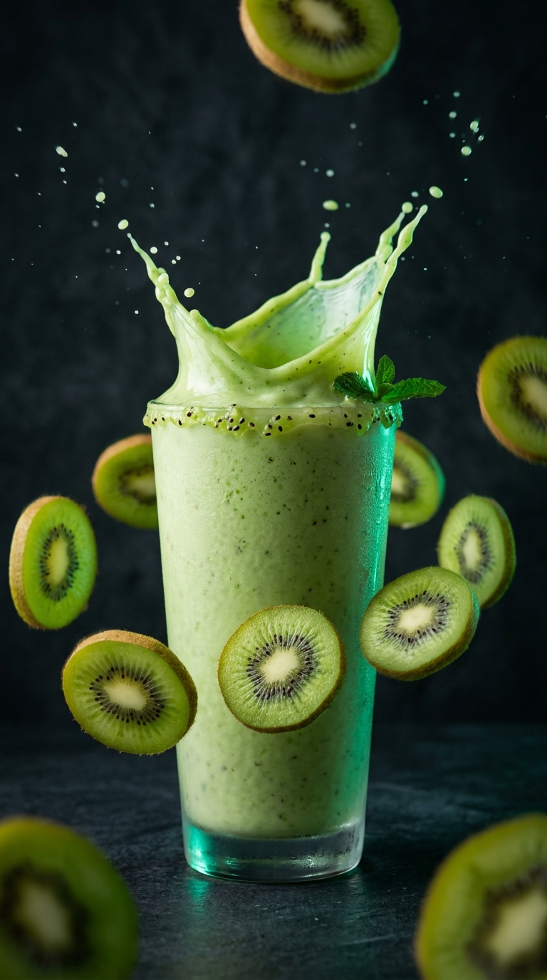 Kiwi Milkshake - detail view