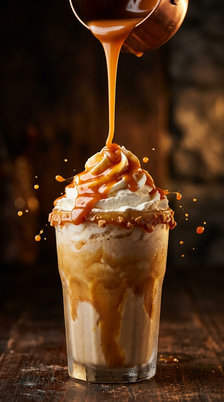 Caramel Milkshake - detail view
