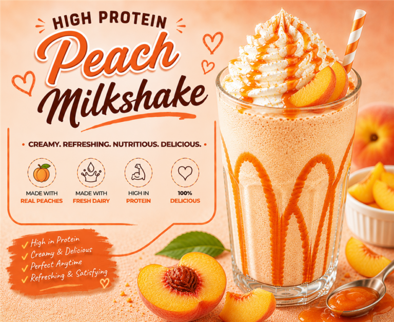 Peach Milkshake