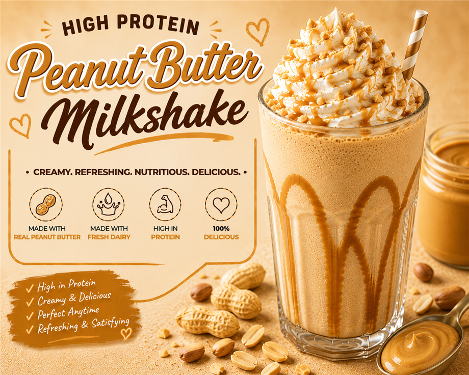 Peanut Butter Milkshake - main hero image