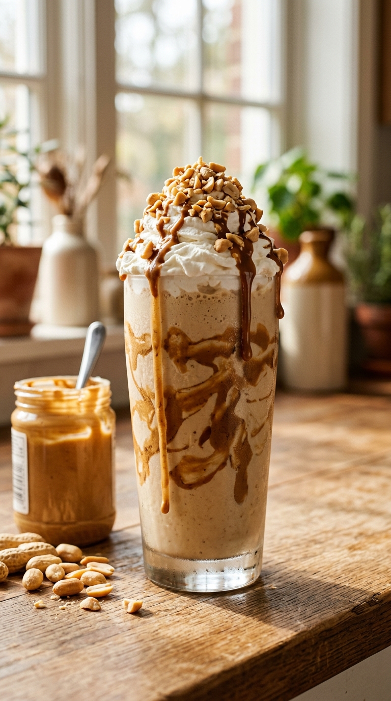 Peanut Butter Milkshake - detail view