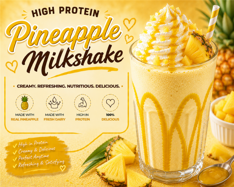 Pineapple Milkshake