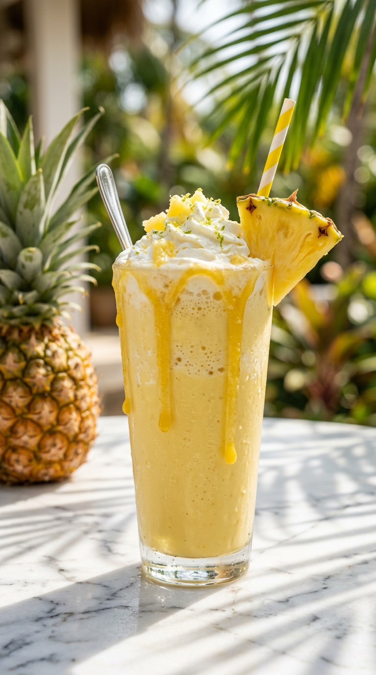 Pineapple Milkshake - detail view