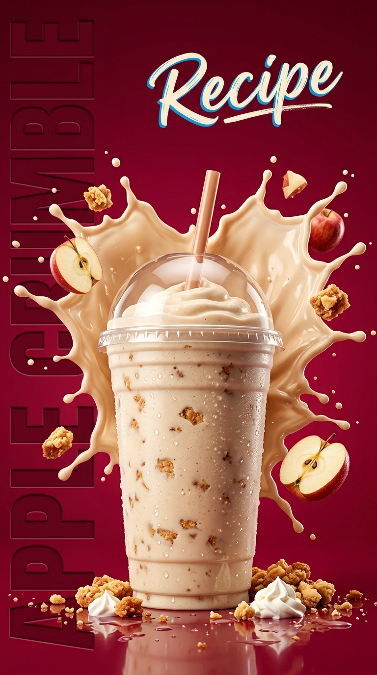 Apple Crumble Milkshake