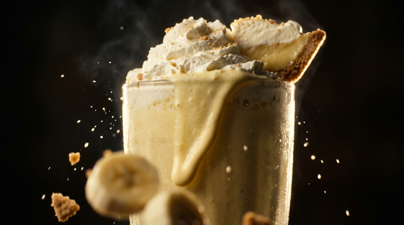 Banana Cream Pie Milkshake - detail view