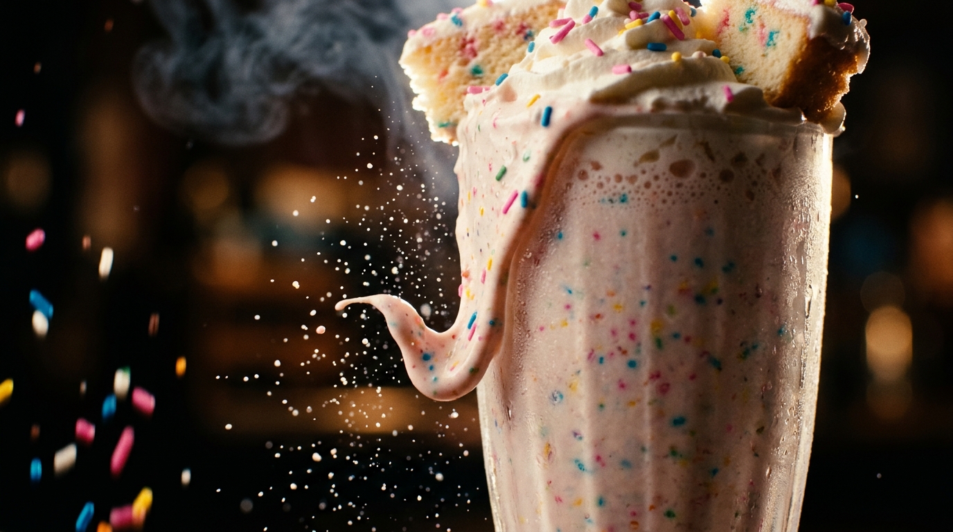 Birthday Cake Milkshake - detail view