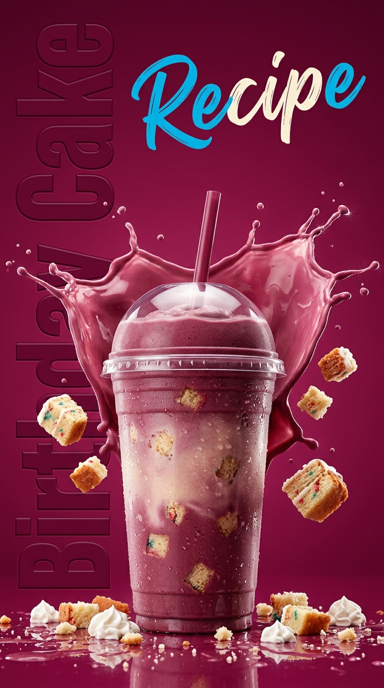 Birthday Cake Milkshake