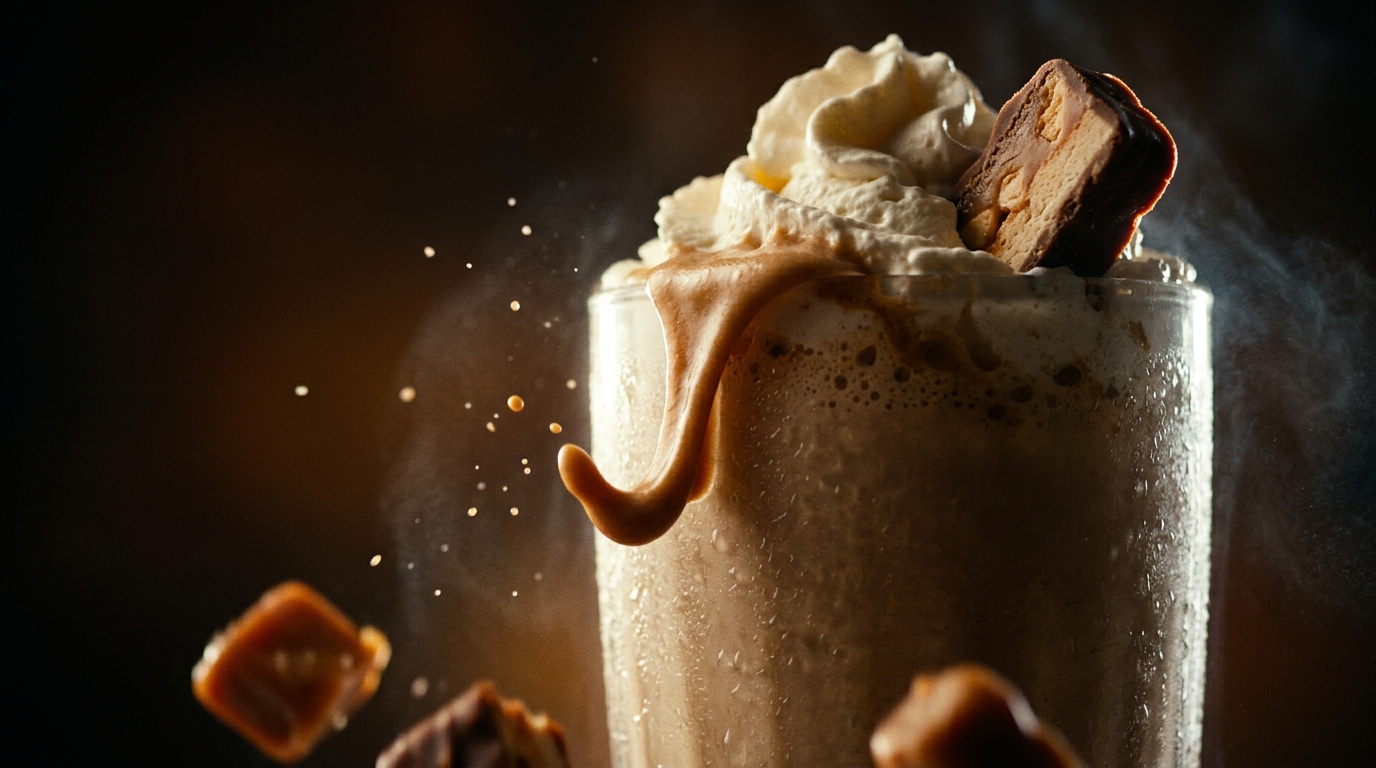 Caramel Nougat Milkshake - detail view