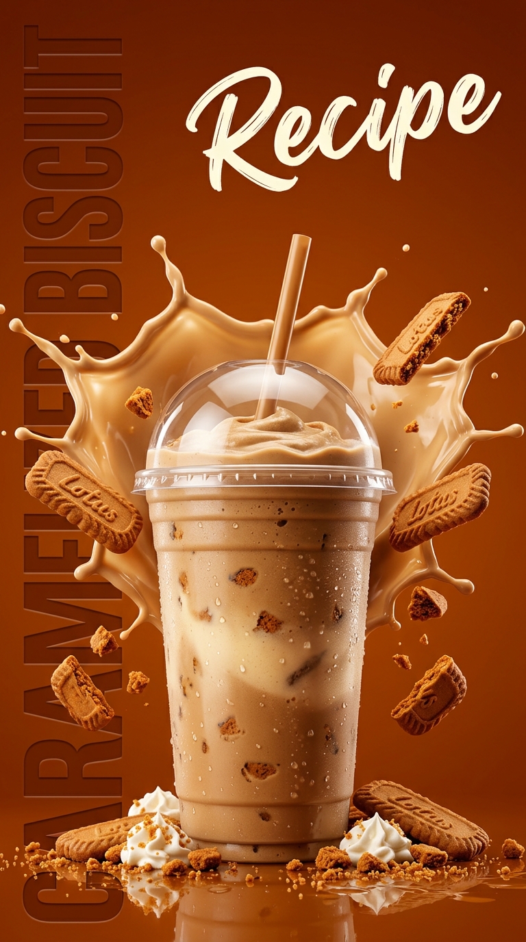 Caramelized Biscuit Milkshake