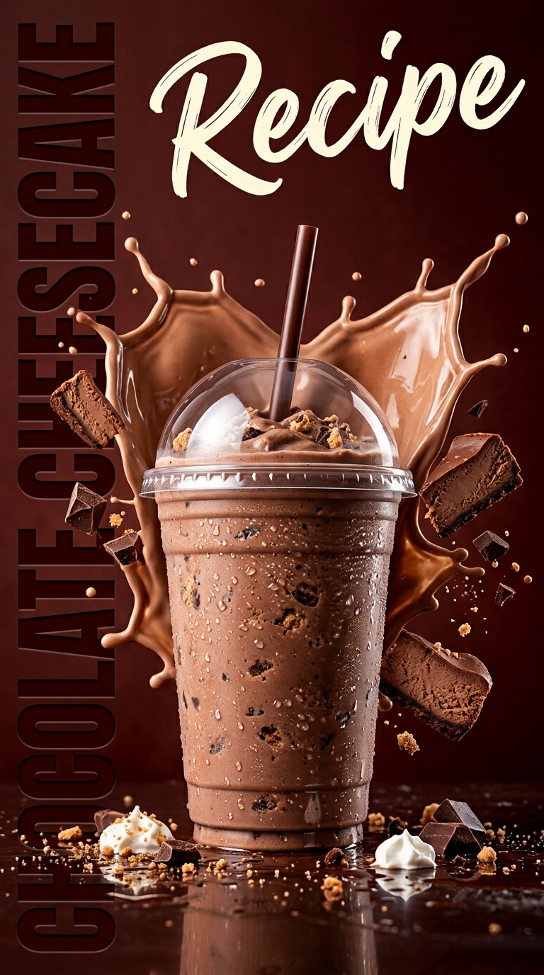 Chocolate Cheesecake Milkshake