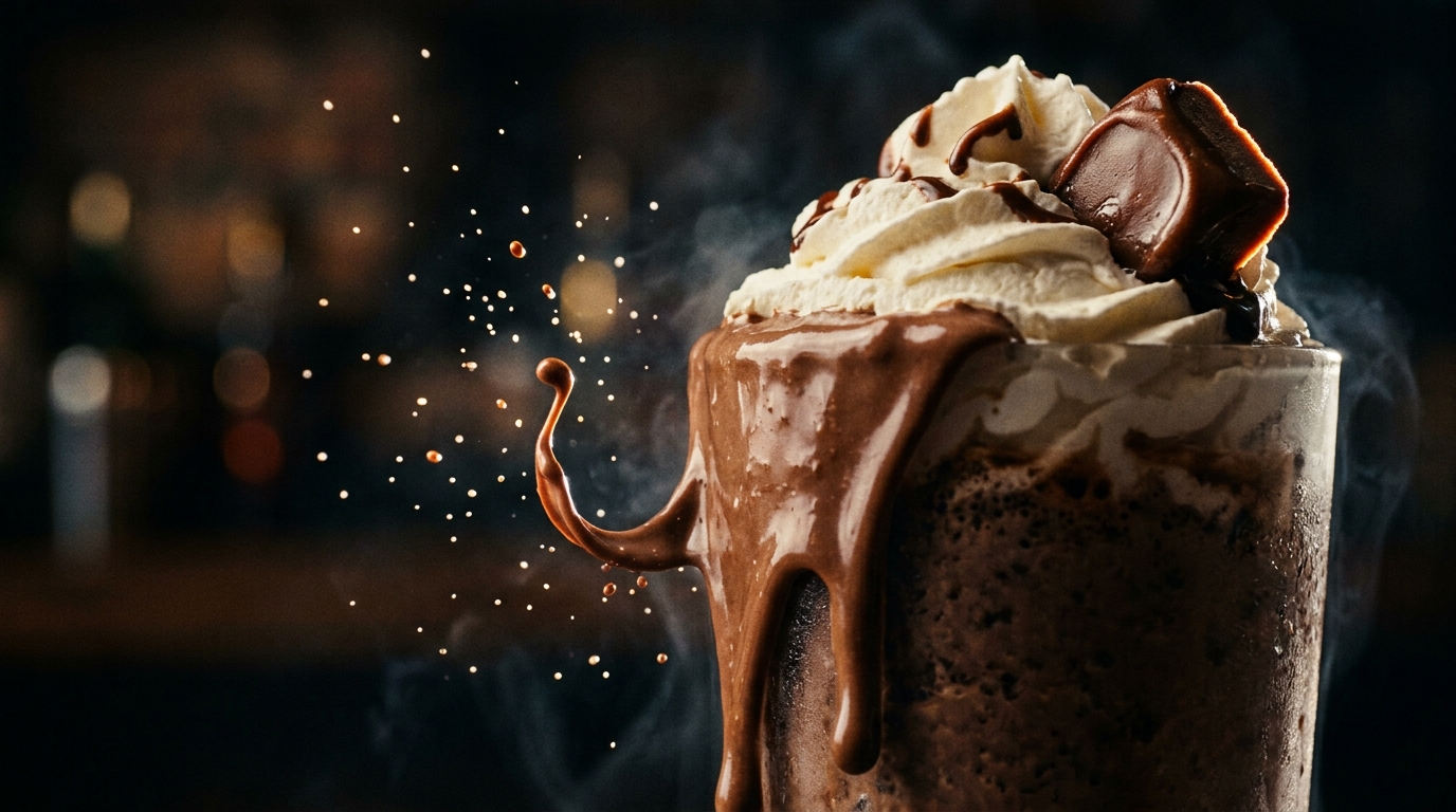 Chocolate Fudge Milkshake - detail view