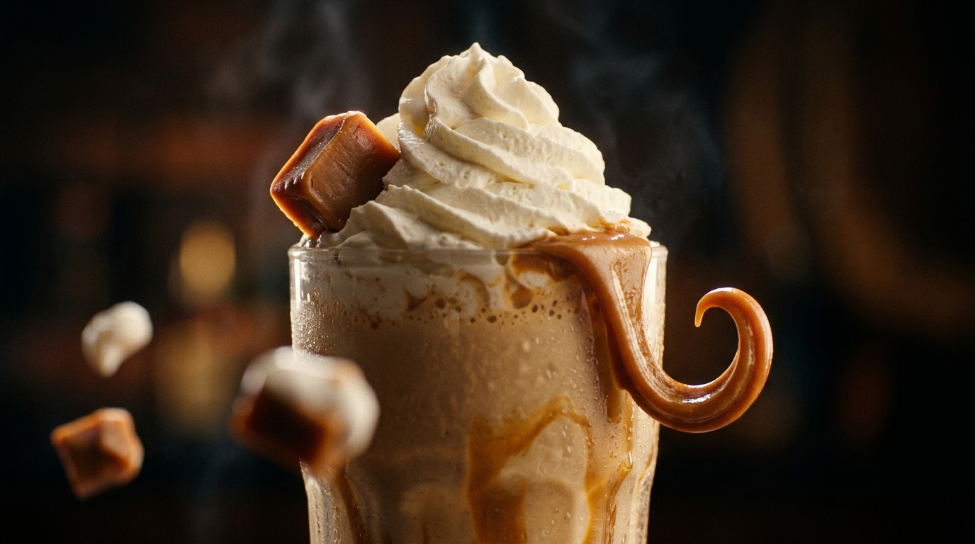 Dulce De Leche Milkshake - detail view