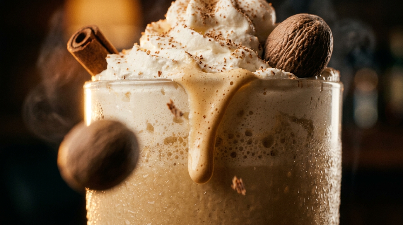 Eggnog Milkshake - detail view