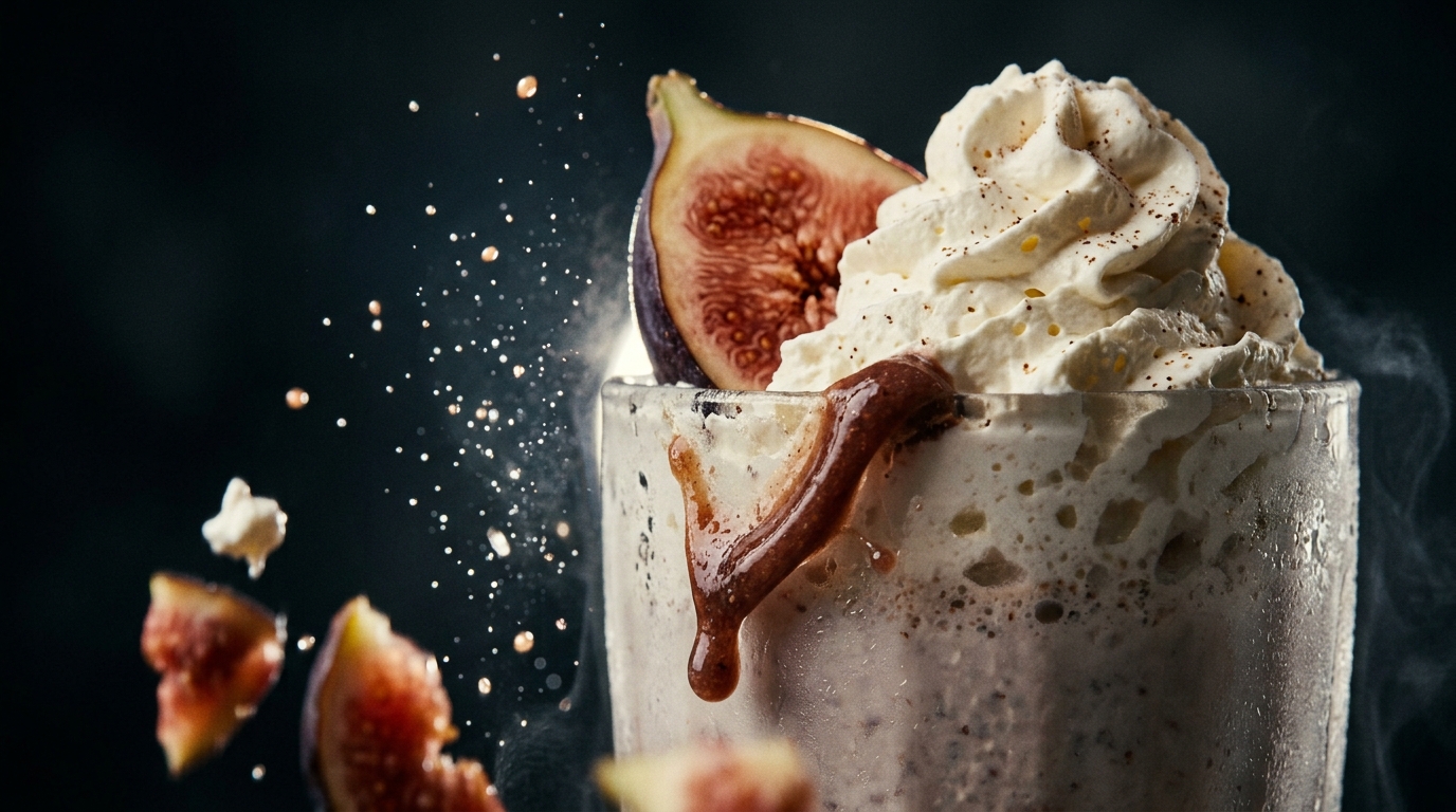 Fig Milkshake - detail view