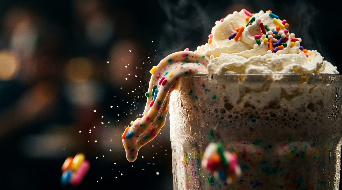 Funfetti Milkshake - detail view
