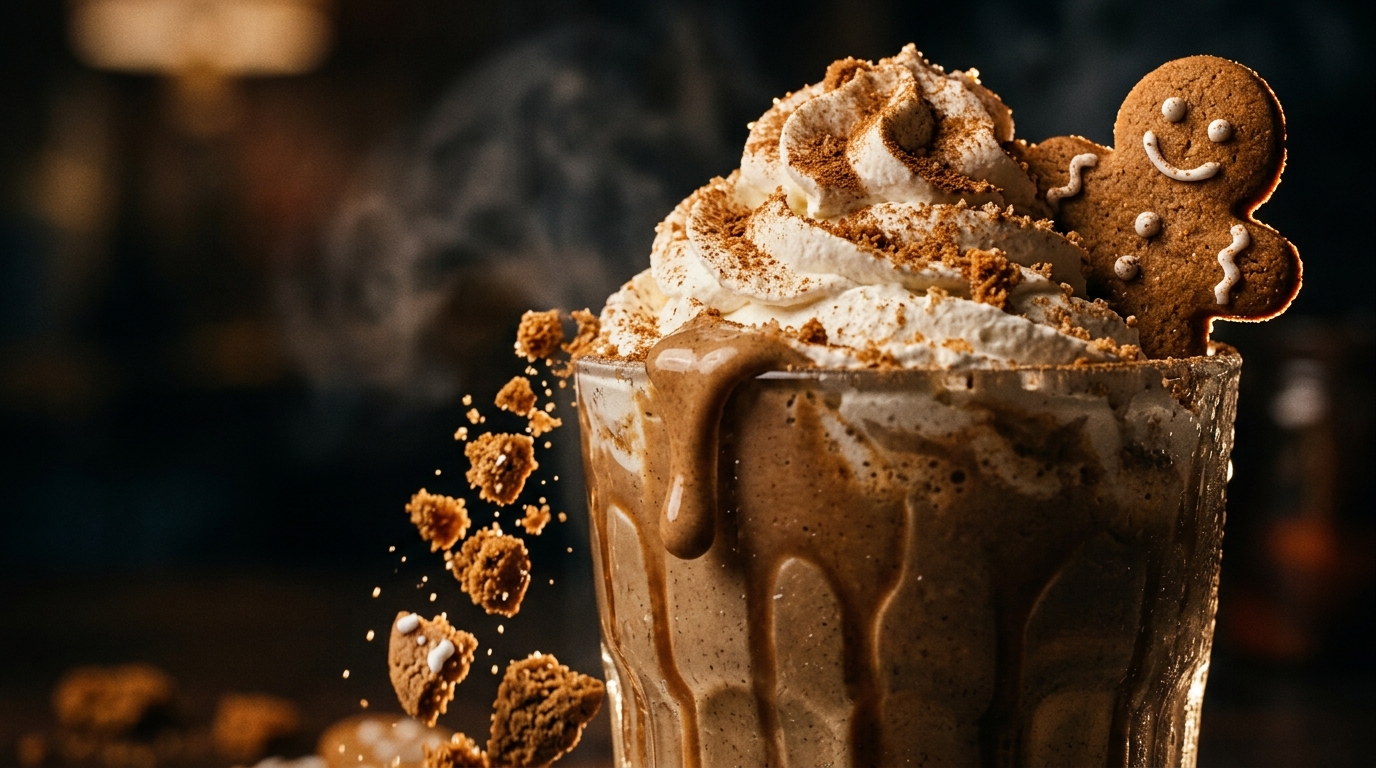 Gingerbread Milkshake - detail view