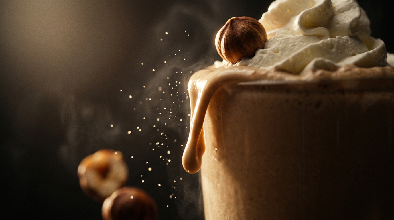 Hazelnut Milkshake - detail view