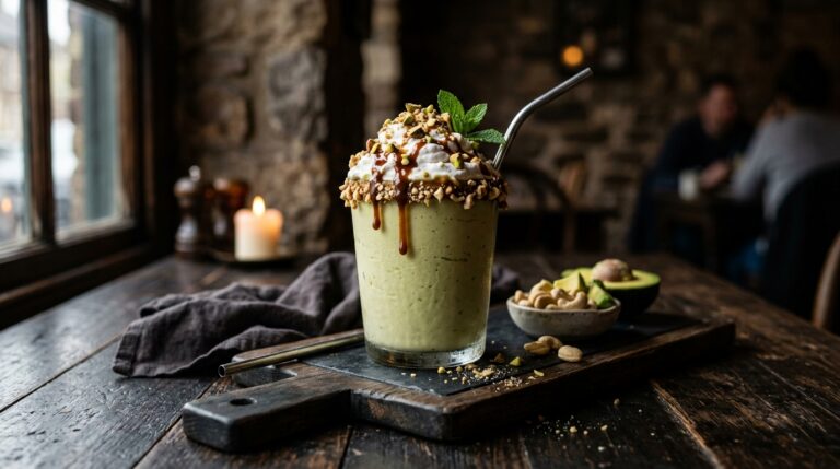 Creamy Cashew Avocado Milkshake