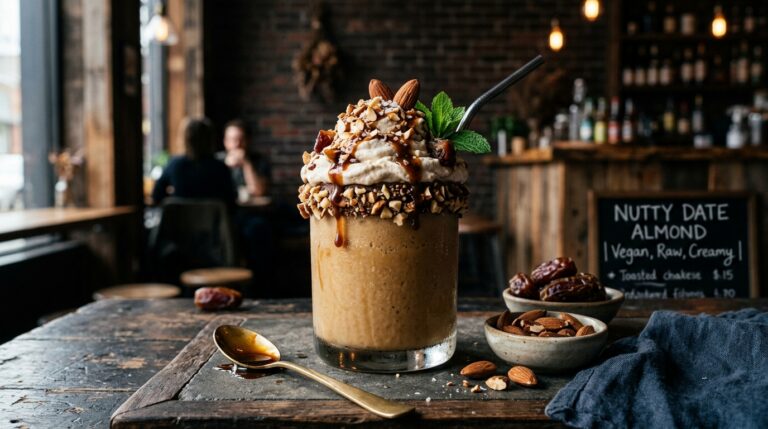Nutty Date Almond Milkshake