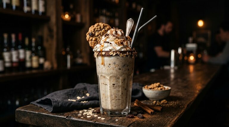 Hearty Oatmeal Cookie Milkshake