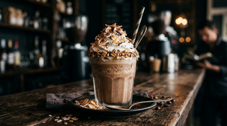Toasted Coconut Cold Brew Milkshake