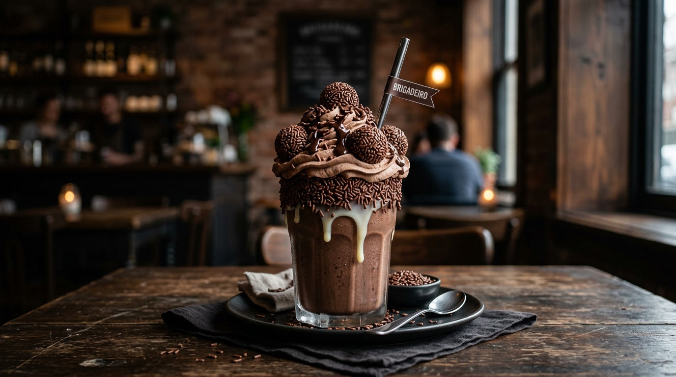 Brazilian Brigadeiro Milkshake - main hero image