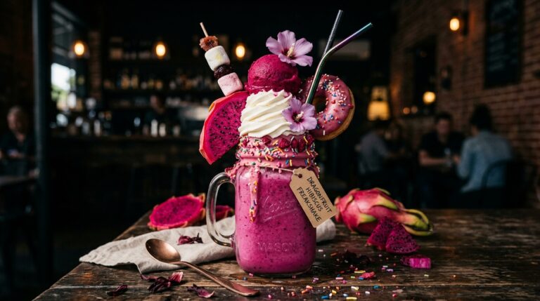 Dragonfruit Hibiscus Freakshake