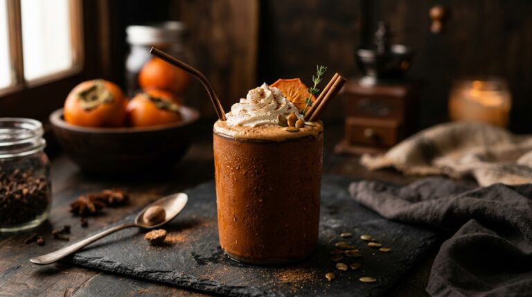 Persimmon Spice Protein Shake