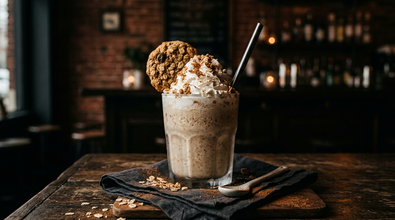 Oatmeal Cookie Milkshake - main hero image