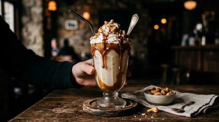 Cashew Caramel Milkshake
