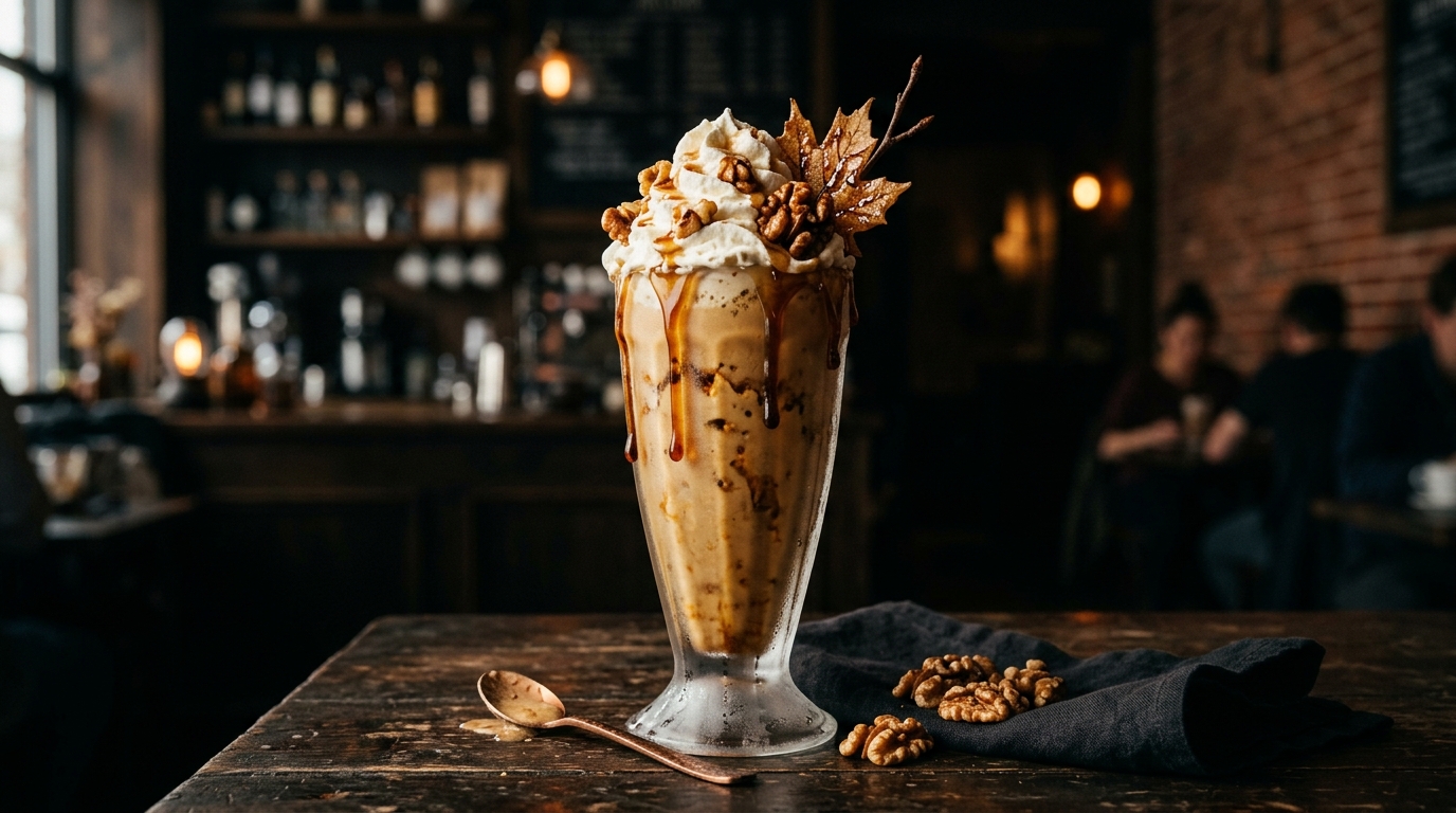 Walnut Maple Milkshake - main hero image