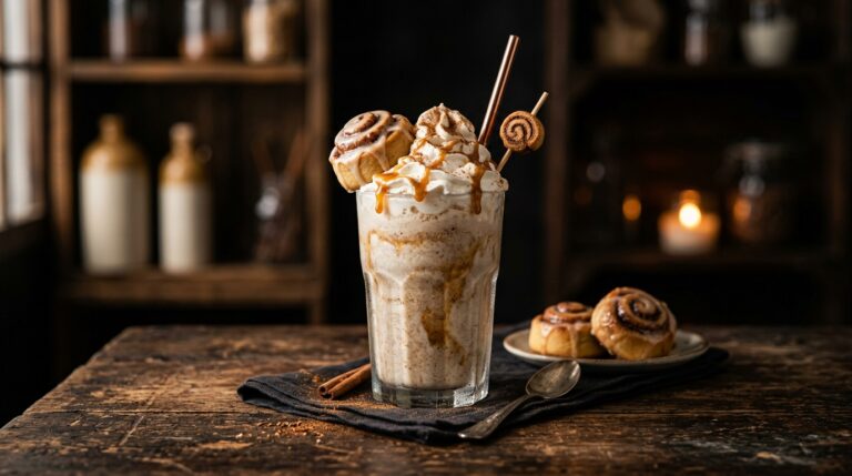 Cinnamon Roll Milkshake