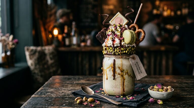 Rosewater Pistachio Freakshake