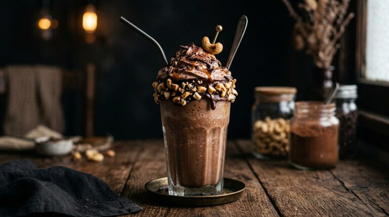 Mocha Cashew Milkshake