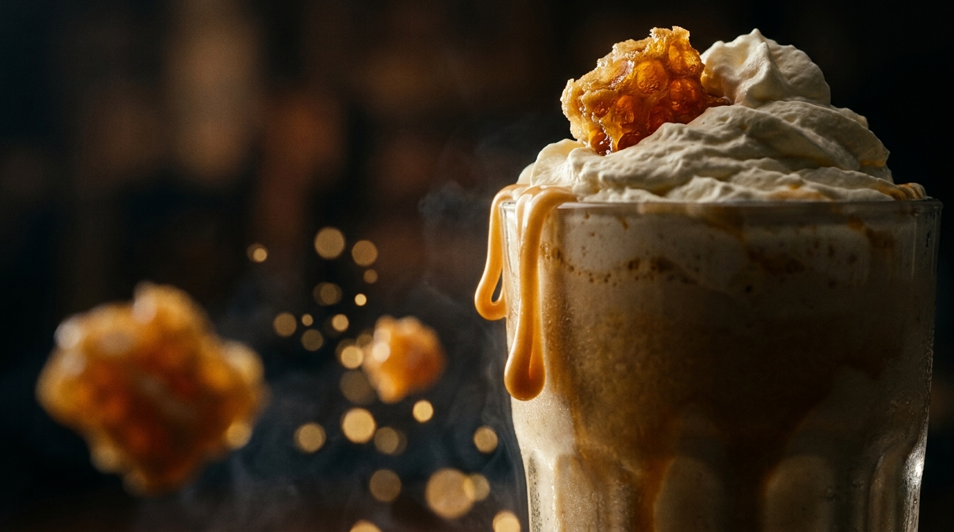 Honeycomb Milkshake - detail view