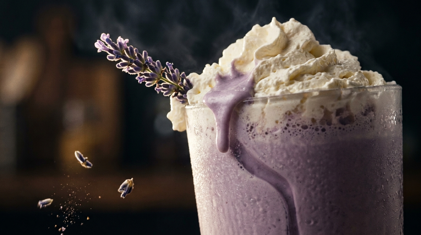 Lavender Milkshake - detail view