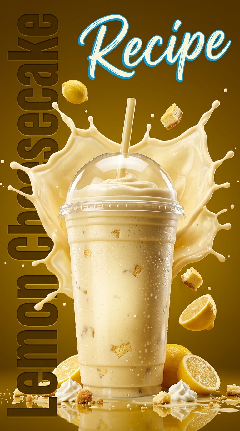 Lemon Cheesecake Milkshake