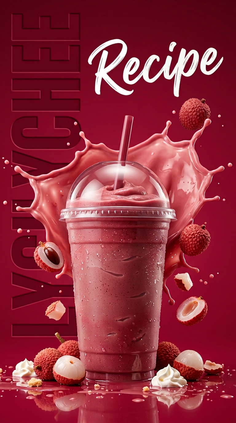 Lychee Milkshake