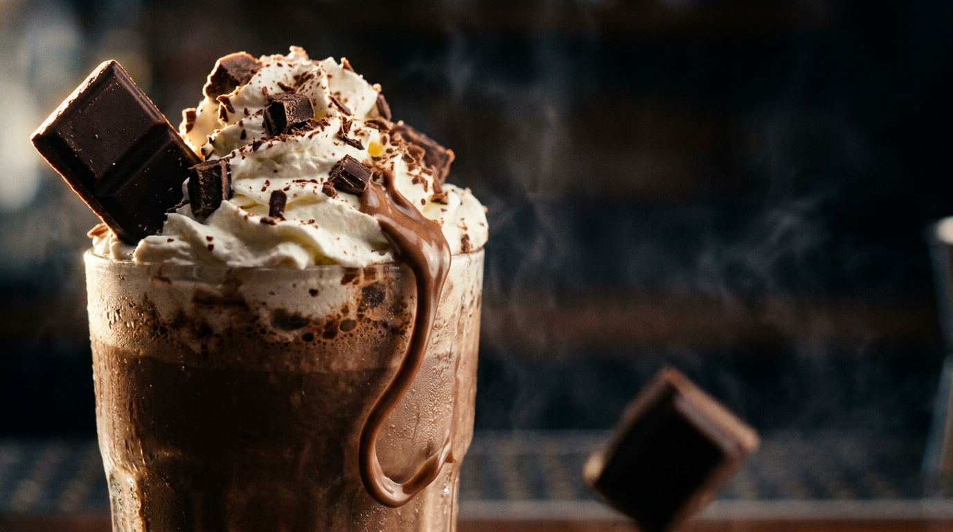 Protein Chocolate Milkshake - detail view