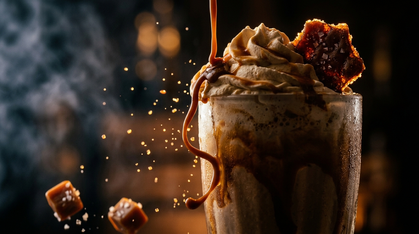 Salted Caramel Milkshake - detail view