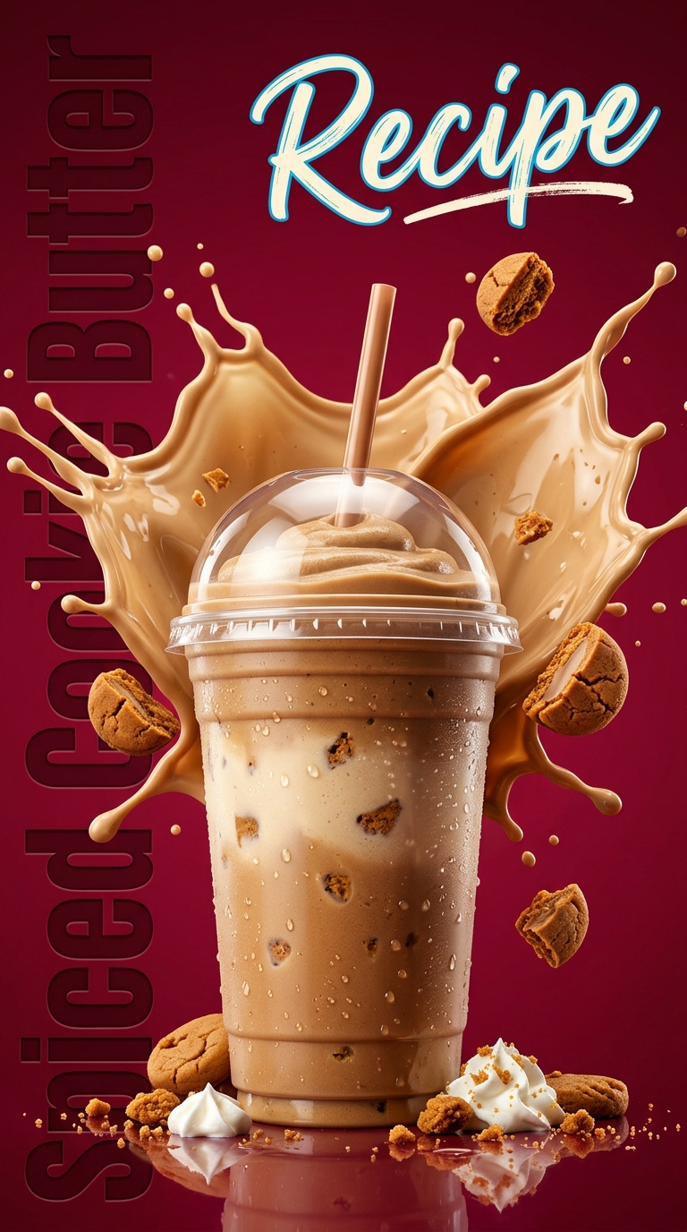 Spiced Cookie Butter Milkshake