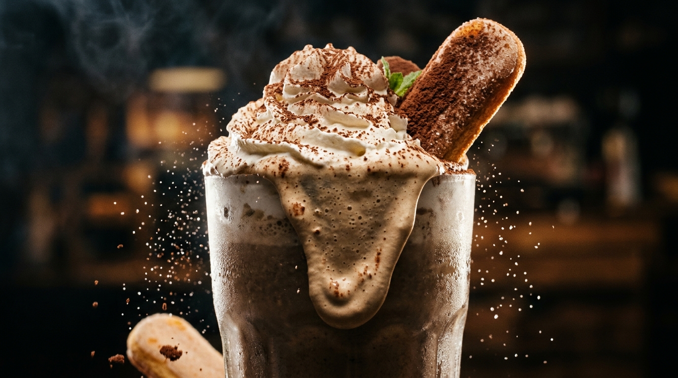 Tiramisu Milkshake - detail view
