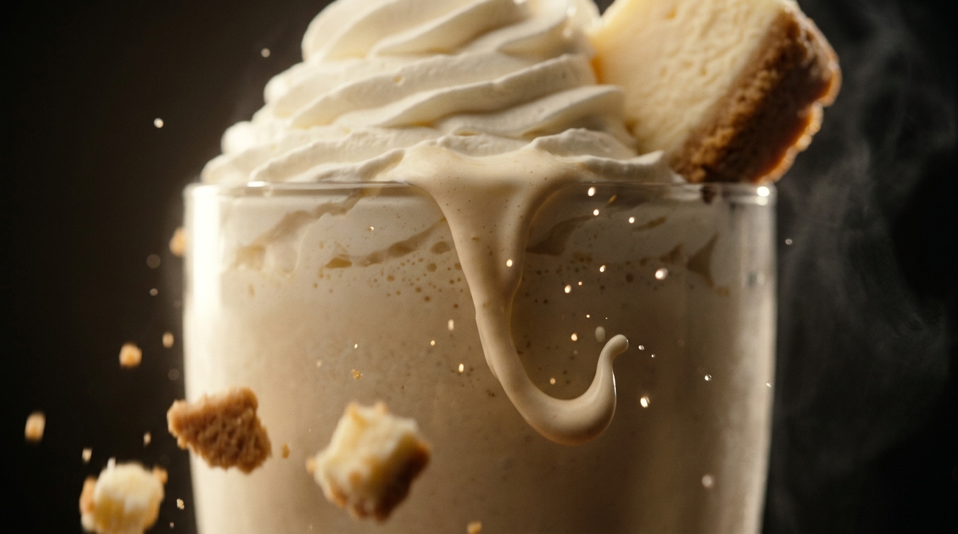 Vanilla Cheesecake Milkshake - detail view