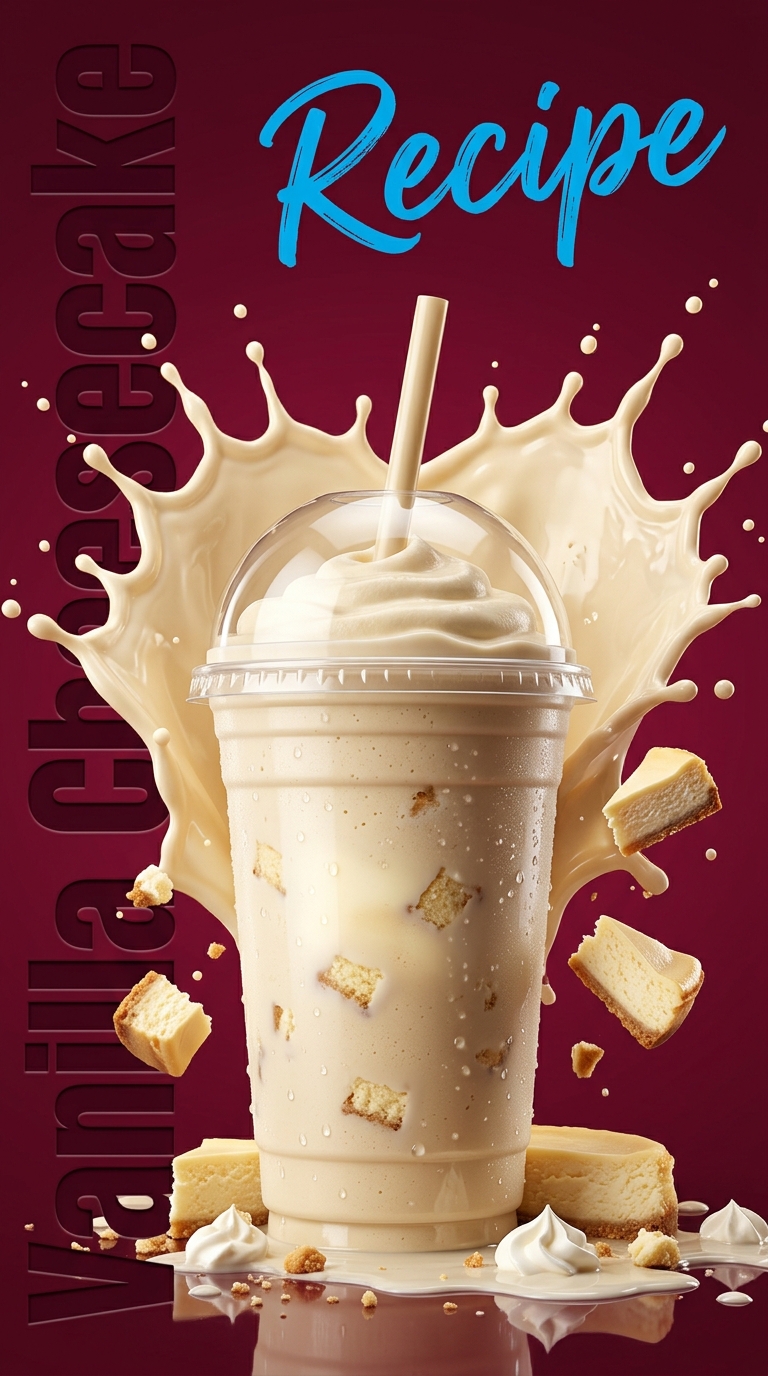 Vanilla Cheesecake Milkshake